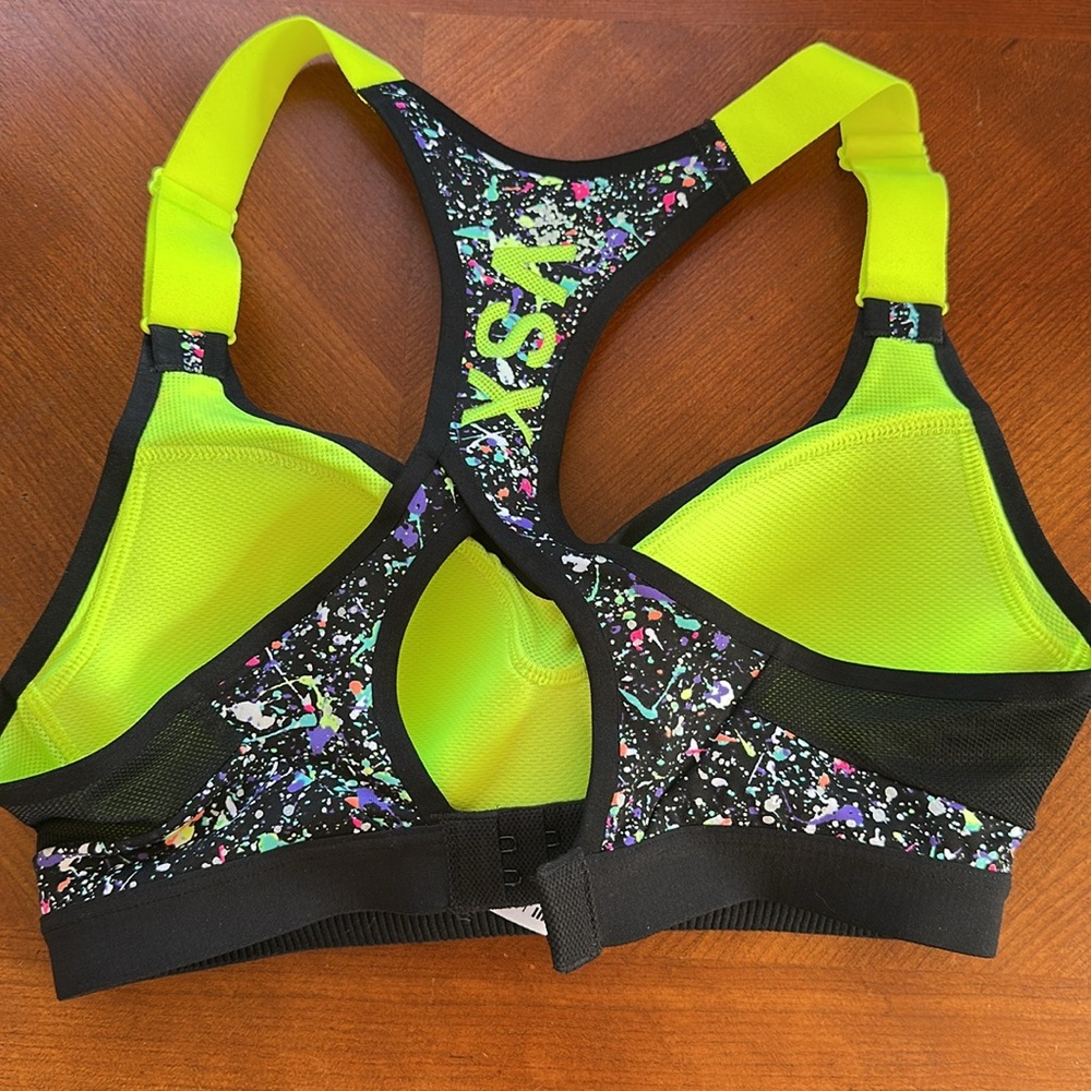 VSX Sports Bra 34B Maximum Support Underwire Racerback Molded size 32B - Picture 4 of 8